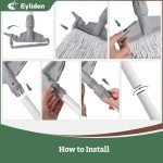 Eyliden Loop-End Wet Mop with 2 Reusable Heads
