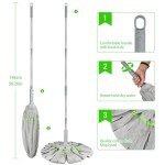 Self-Wringing String Mops for Easy Floor Cleaning