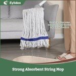 Eyliden Loop-End Wet Mop with 2 Reusable Heads
