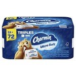 Charmin Ultra Soft Toilet Paper, 24 Triple Rolls