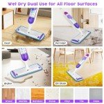 3 Pack Reusable Microfiber Mop Pads for Swiffer