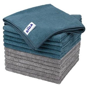 MR.SIGA Microfiber Cleaning Cloths - 12 Pack