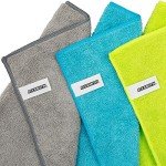 Microfiber Cleaning Cloths - Pack of 8, 12x16