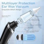 Ear Vacuum Wax Remover with 8 Picks