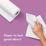 Eco-Friendly 100% Bamboo Paper Towels - 12 Rolls