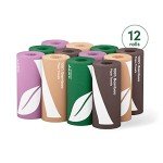 Eco-Friendly 100% Bamboo Paper Towels - 12 Rolls