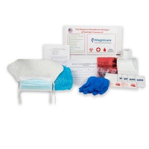 First Response Spill Kit for Bodily Fluids