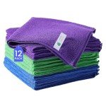 12 Pack 16"x16" Microfiber Cleaning Cloths