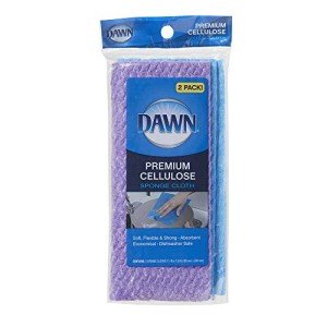 Dawn Cellulose Sponge Cloths, 2 Pack - Blue/Purple