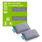 E-Cloth 2-Pack Reusable Microfiber Scrubbing Pads
