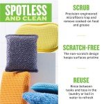 E-Cloth 2-Pack Reusable Microfiber Scrubbing Pads