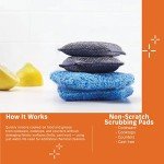 E-Cloth 2-Pack Reusable Microfiber Scrubbing Pads
