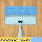 18" Microfiber Mop Pads - 5 Pack Replacement Heads