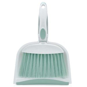 Light Green Mini Broom and Dustpan Set