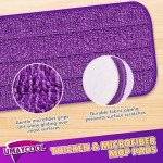 Reusable Microfiber Mop Pads for Swiffer WetJet (6 Pack)