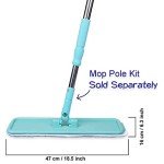 18" Microfiber Mop Pad Refills - 6 Pack