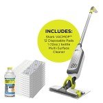 Shark VM200P12 Vacuum Mop with 12 Pads & Solution