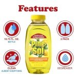 Pine-Sol Multi-Surface Cleaner, 2 Pack, Lemon Fresh