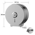 Stainless Steel Wall-Mount Paper Towel Dispenser