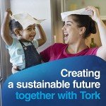 Tork Compostable Handi-Size Roll Towels, 30 x 120