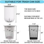 Ultra Thick 10 Gallon Trash Bags - 90 Count