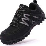Men's Steel Toe Slip-Resistant Work Shoes - Size 14