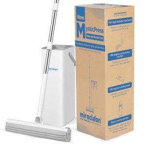 MysticPress 3.6L Mop and Bucket Cleaning Set