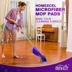 Microfiber Mop Pads for Swiffer Wet Jet - 4 Pack