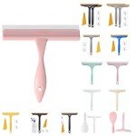 Pink Silicone Squeegee for Easy Cleaning Anywhere