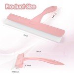 Pink Silicone Squeegee for Easy Cleaning Anywhere