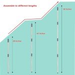 Stainless Steel Mop Handle with American Threading