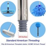 Stainless Steel Mop Handle with American Threading