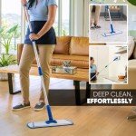 18" Machine Washable Microfiber Mop Pads (3 Pack)