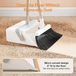 Broom and Dustpan Set for Pet Hair Cleanup