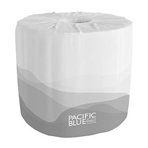 Georgia-Pacific Pacific Blue Basic 1-Ply Toilet Paper