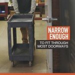 Ironton 500-Lb Utility Cart with Scratch Resistant Foam