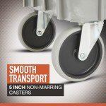 Ironton 500-Lb Utility Cart with Scratch Resistant Foam