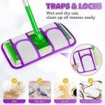 Microfiber Mop Pads for Swiffer Sweeper (4 Pack)