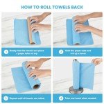 AIDEA 75PK Microfiber Cleaning Cloth Roll