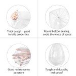 Magesh 4 Gallon Clear Trash Bags - 200 Count