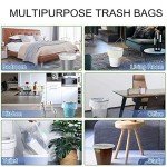 Magesh 4 Gallon Clear Trash Bags - 200 Count