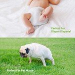 Teivio 5 Gallon Clear Trash Bags - 220 Count