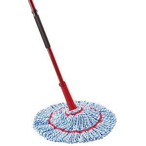 O-Cedar MicroTwist Microfiber Twist Mop - Blue/Red