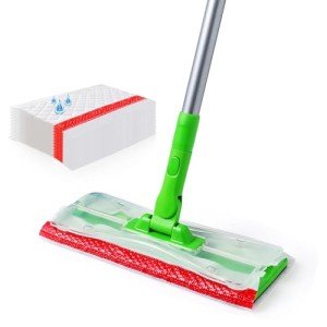 Eyliden Floor Cleaning Mop Set with 24 Refills