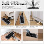 360° Microfiber Spray Mop Set for All Floors