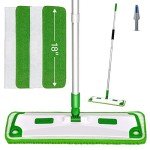 Microfiber Floor Mop with Washable and Disposable Pads