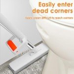 PVA Self Squeeze Sponge Mop with 2 Heads