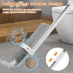 PVA Self Squeeze Sponge Mop with 2 Heads