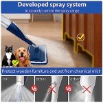 Wet Spray Mop with Refillable Bottle & Pads