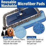 Wet Spray Mop with Refillable Bottle & Pads